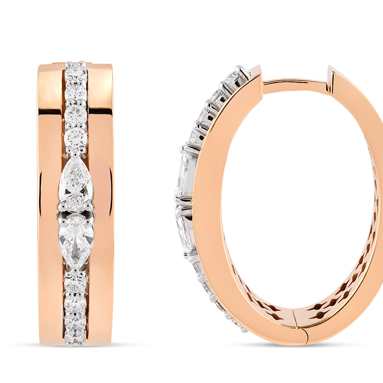 1,09 Karat Pırlanta Küpe