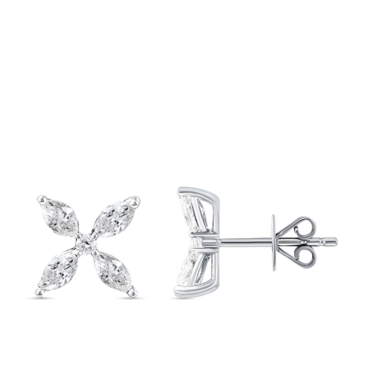 1,11 Karat Fiore Pırlanta Küpe