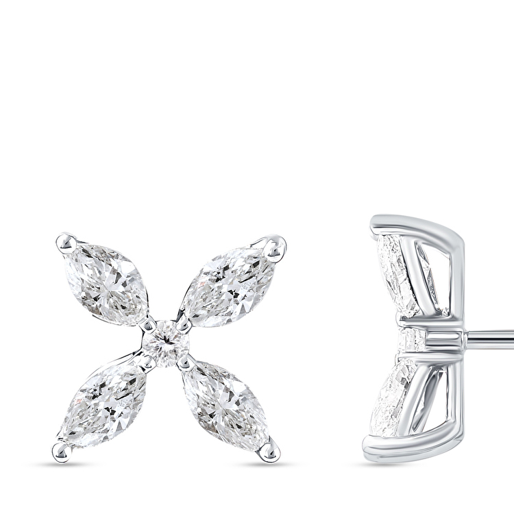 1,11 Karat Fiore Pırlanta Küpe
