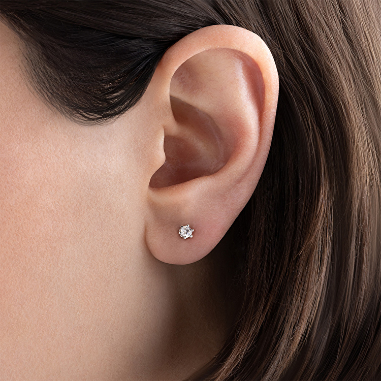 0,20 Karat Tiara Tektaş Pırlanta Küpe