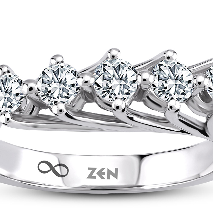 0,30 Karat Pırlanta Beştaş Yüzük