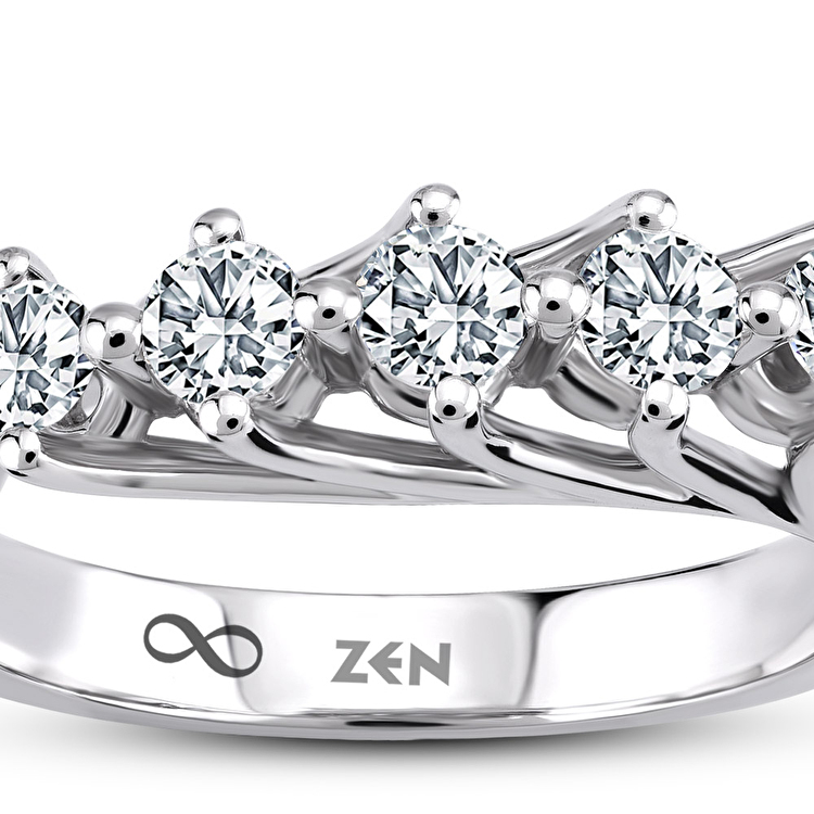 1,25 Karat Pırlanta Beştaş Yüzük