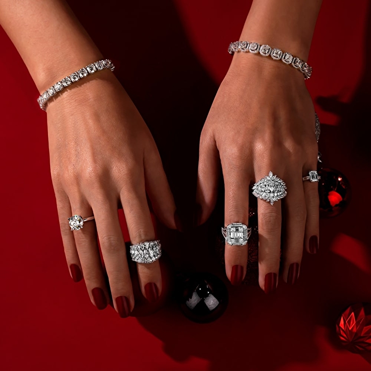 2,41 Karat Baget Pırlanta Yüzük