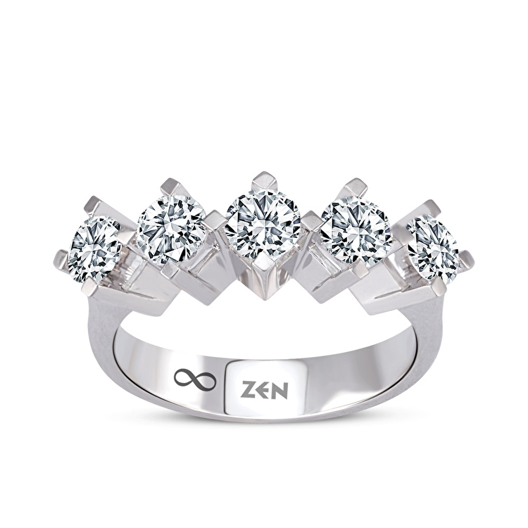 2,00 Karat Forevermark Pırlanta Beştaş Yüzük