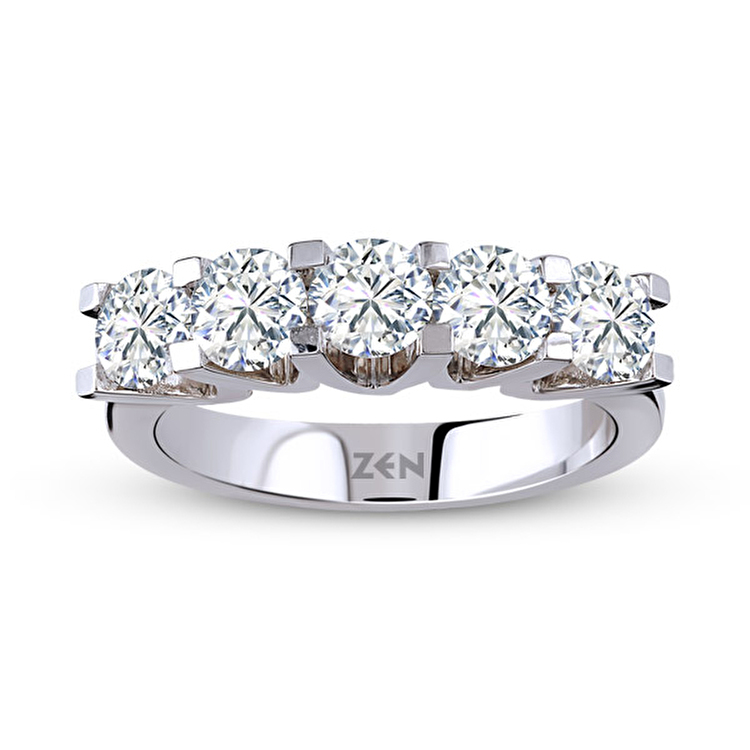 1,50 Karat Forevermark Pırlanta Beştaş Yüzük