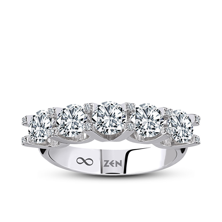 1,55 Karat Forevermark Cornerstones Beştaş Pırlanta Yüzük