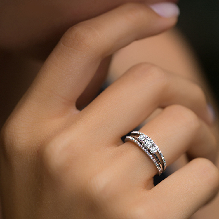 0,41 Karat Pırlanta Yüzük