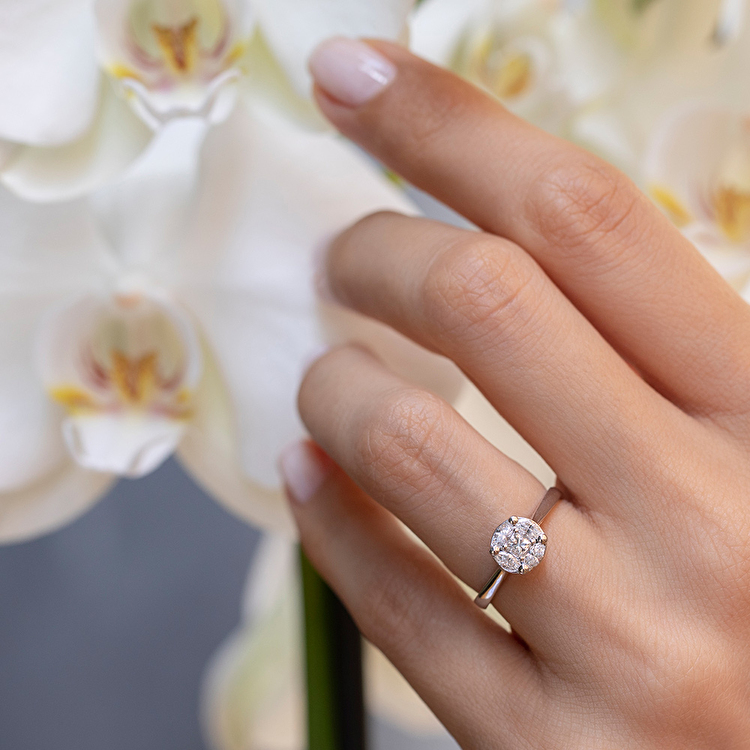 0,48 Karat Pırlanta Yüzük