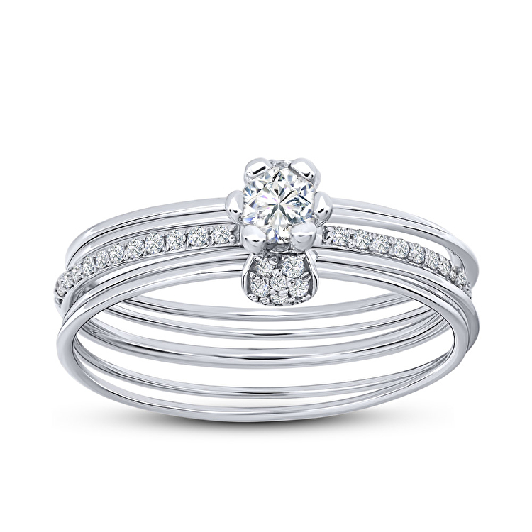 0,32 Karat Forevermark Millemoi Koleksiyonu Pırlanta Yüzük 