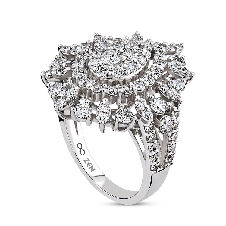 2,15 Karat Tasarım Pırlanta Yüzük