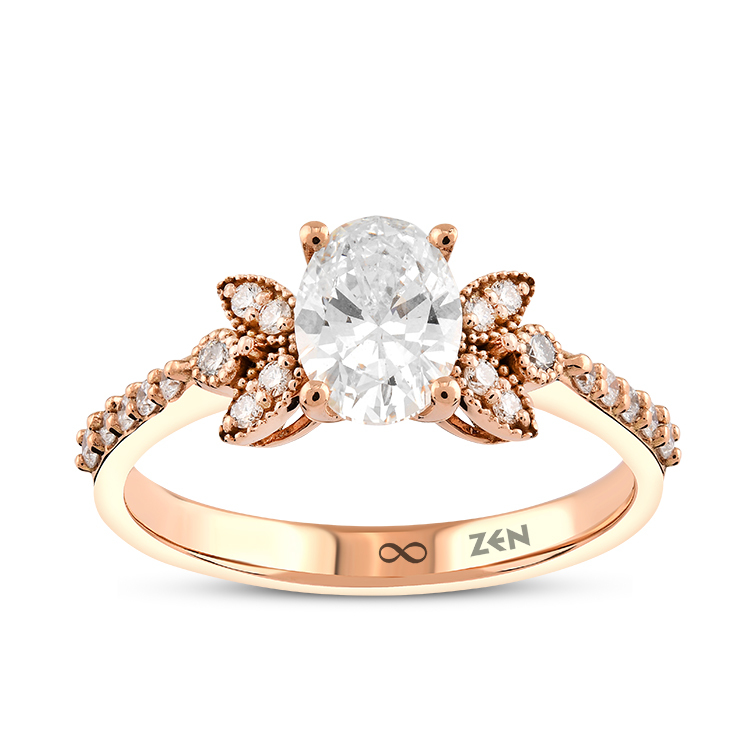 0,89 Karat Vintage Pırlanta Yüzük