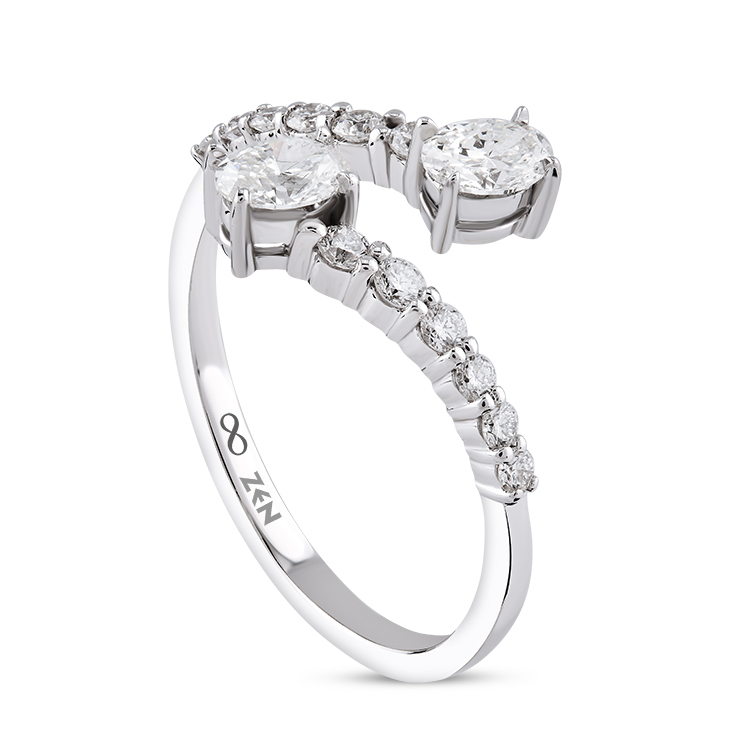 0,59 Karat Tasarım Pırlanta Yüzük