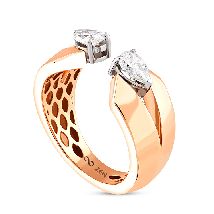 0,65 Karat Tasarım Pırlanta Yüzük