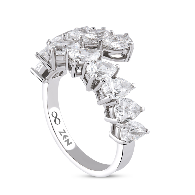 2,25 Karat Damla Pırlanta Yüzük