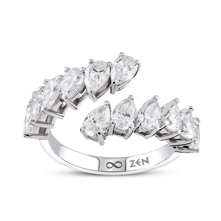 2,25 Karat Damla Pırlanta Yüzük