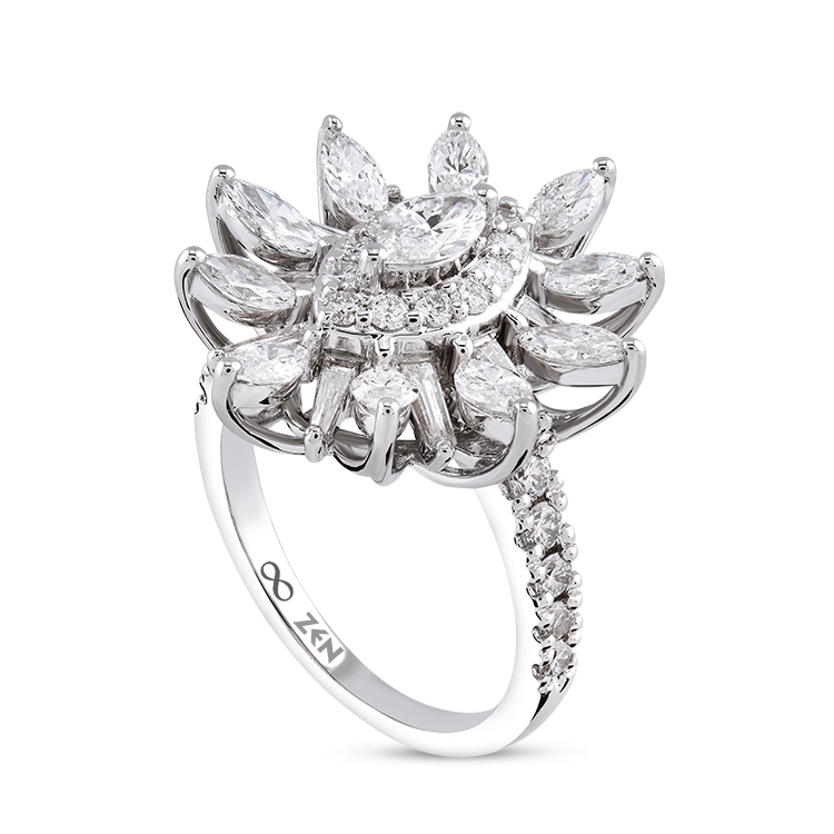 1,98 Karat Tasarım Pırlanta Yüzük