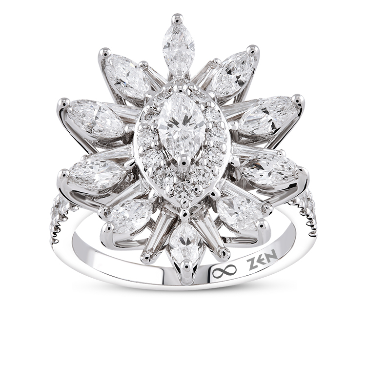 1,98 Karat Tasarım Pırlanta Yüzük