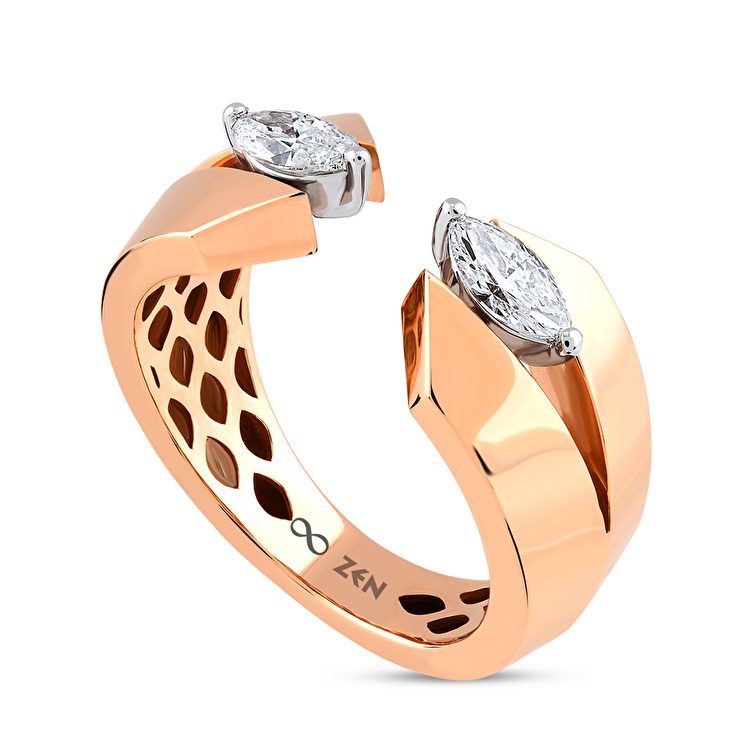 0,48 Karat Tasarım Pırlanta Yüzük