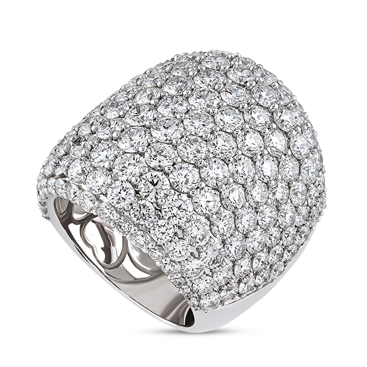 9,14 Karat Tasarım Pırlanta Yüzük