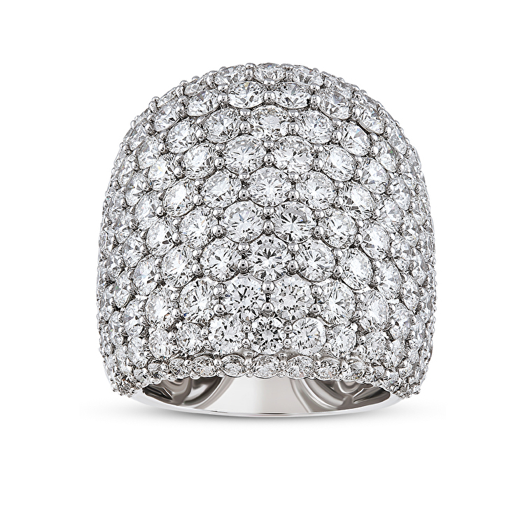 9,14 Karat Tasarım Pırlanta Yüzük