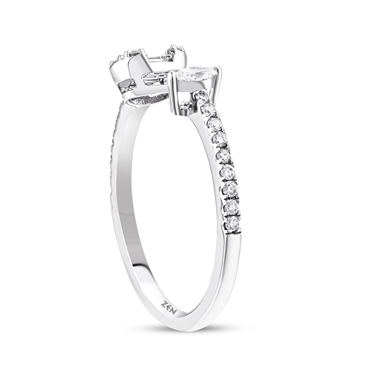 0,31 Karat Tasarım Pırlanta Yüzük