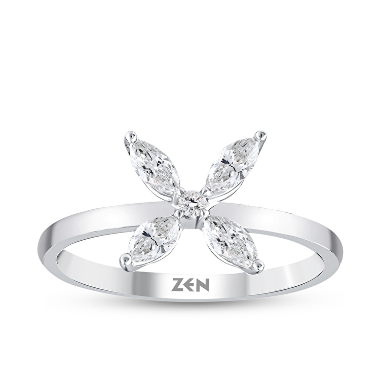 0,39 Karat Fiore Pırlanta Yüzük