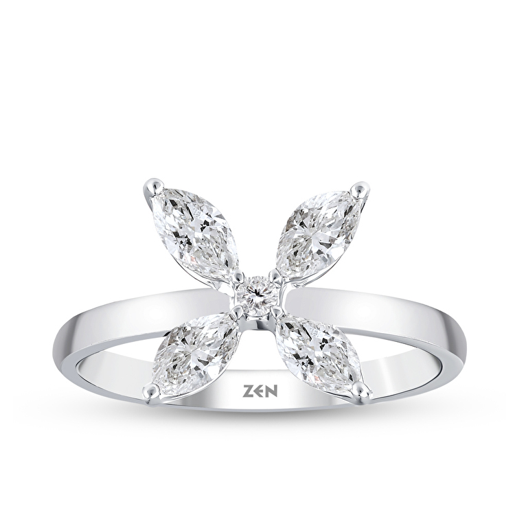 0,71 Karat Fiore Pırlanta Yüzük