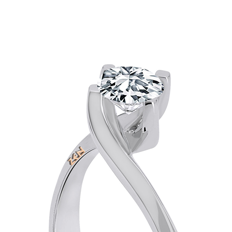 0,40 Karat Tektaş Pırlanta Yüzük