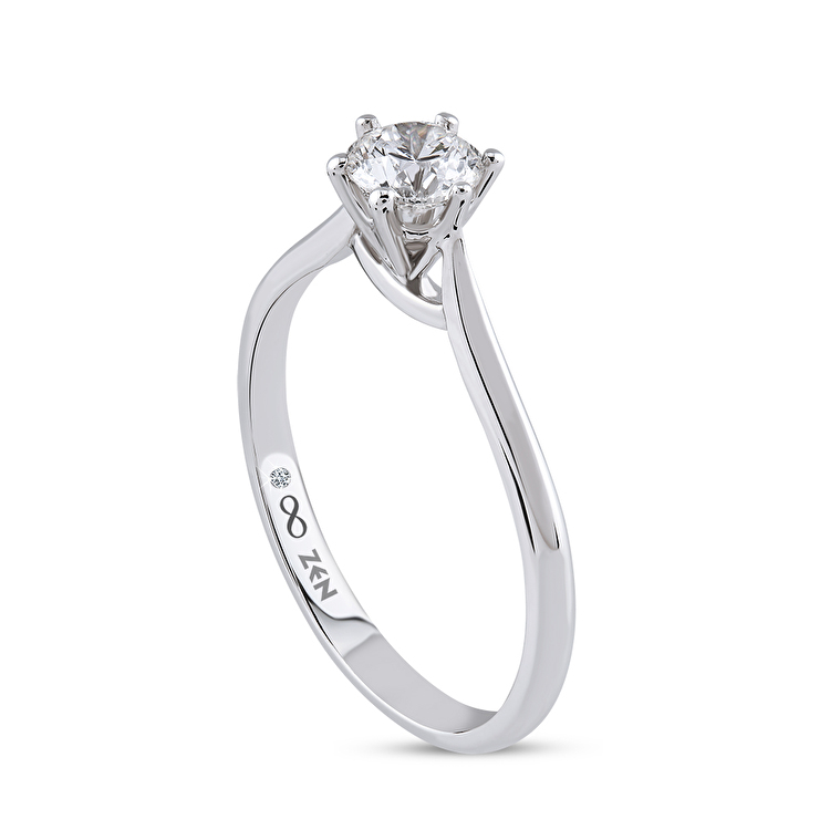 0,40 Karat Tiara Tektaş Pırlanta Yüzük