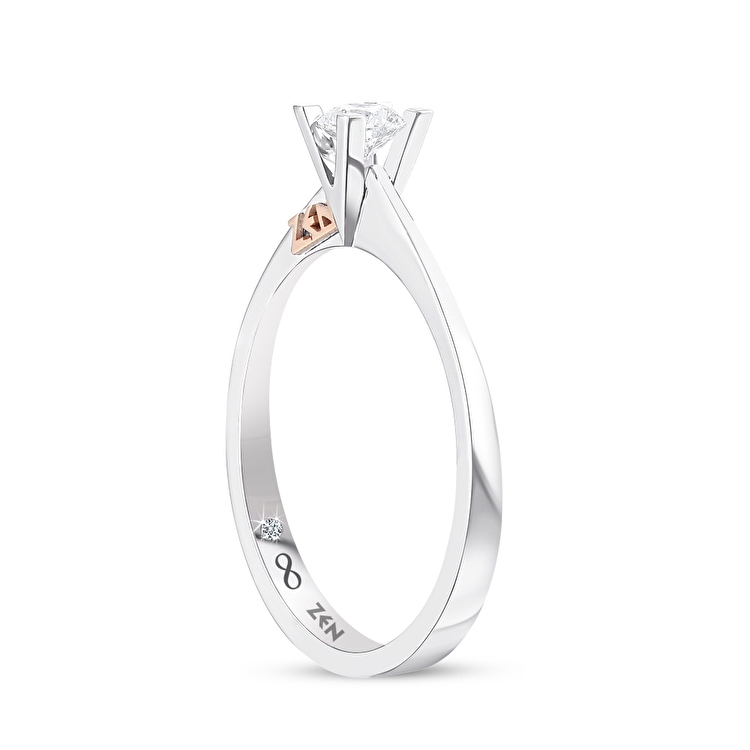 0,20 Karat Everest Tektaş Pırlanta Yüzük