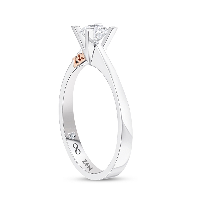 0,40 Karat Everest Tektaş Pırlanta Yüzük