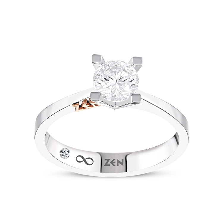 0,70 Karat Everest Tektaş Pırlanta Yüzük