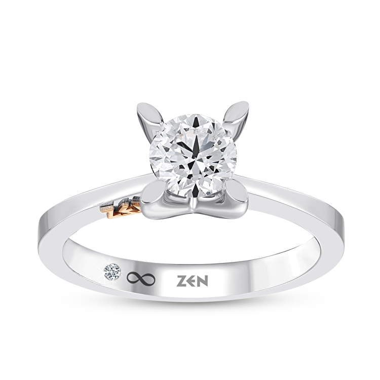 0,45 Karat Hera Tektaş Pırlanta Yüzük