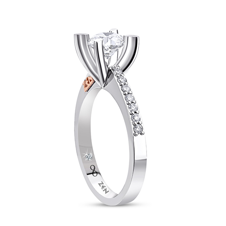 1,10 Karat Işık Yolu Tektaş Pırlanta Yüzük