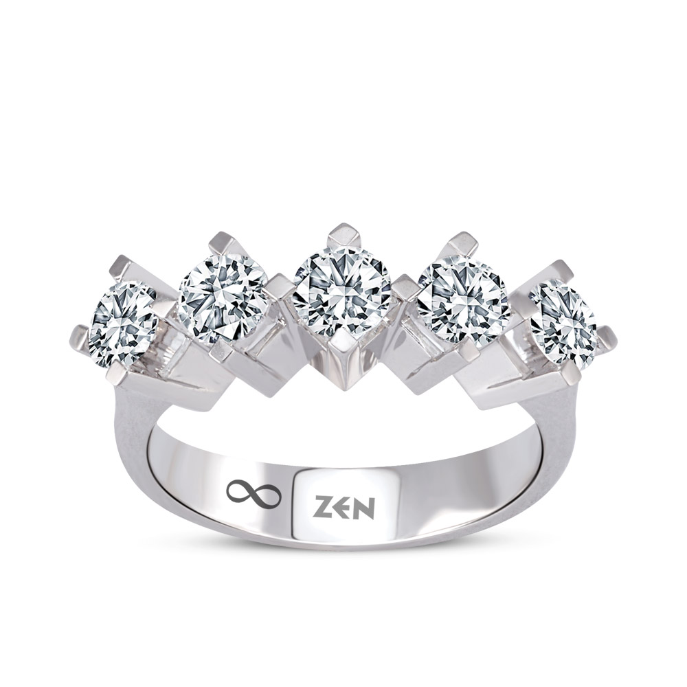 2,00 Karat Forevermark Pırlanta Beştaş Yüzük