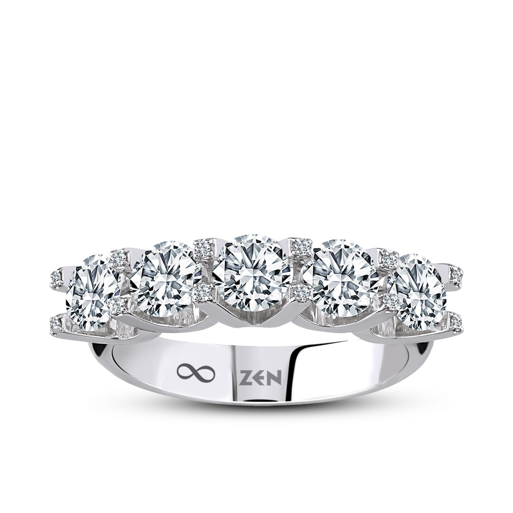 1,55 Karat Forevermark Cornerstones Beştaş Pırlanta Yüzük