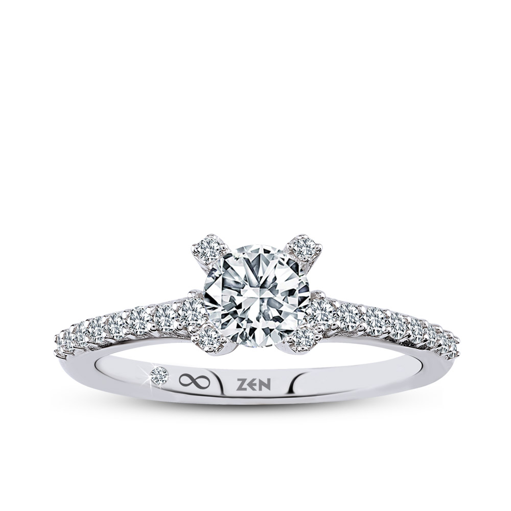 0,44 Karat Forevermark Cornerstones Tektaş Pırlanta Yüzük