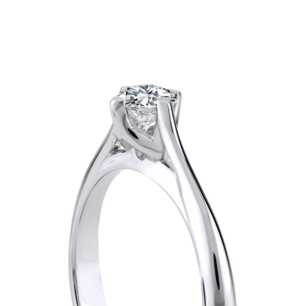 0,70 Karat Forevermark Setting Koleksiyonu Tektaş Pırlanta Yüzük