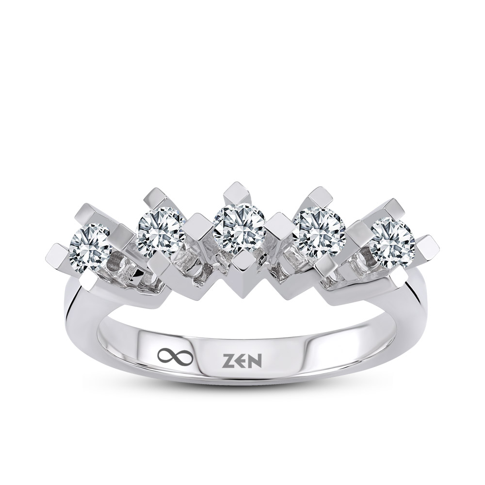 1,50 Karat Forevermark Pırlanta Beştaş Yüzük