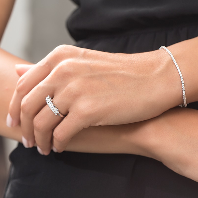 1,00 Karat Forevermark Beştaş Pırlanta Yüzük