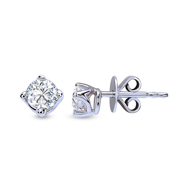 0,80 Karat Forevermark Tektaş Pırlanta Küpe