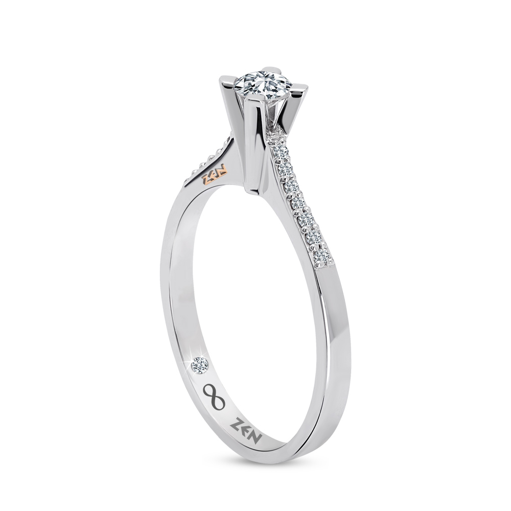 0,31 Karat Forevermark Tektaş Pırlanta Yüzük