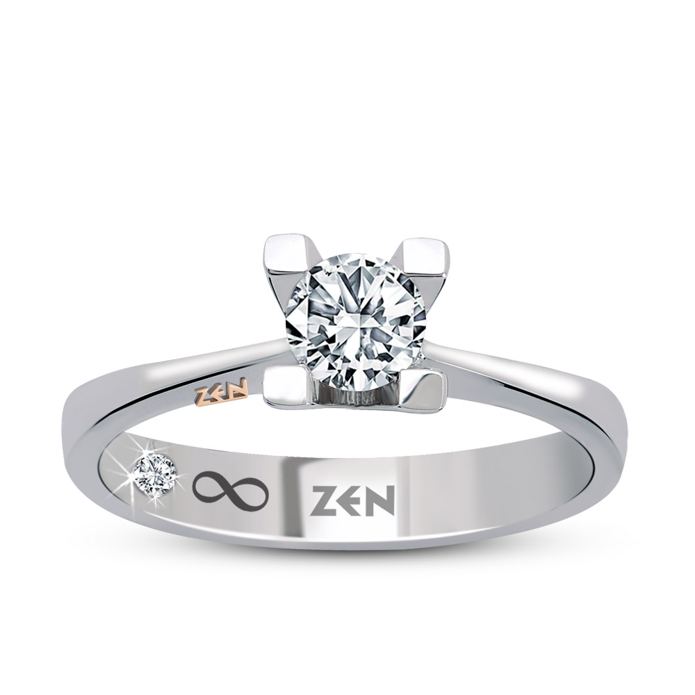 0,19 Karat Forevermark Tektaş Pırlanta Yüzük
