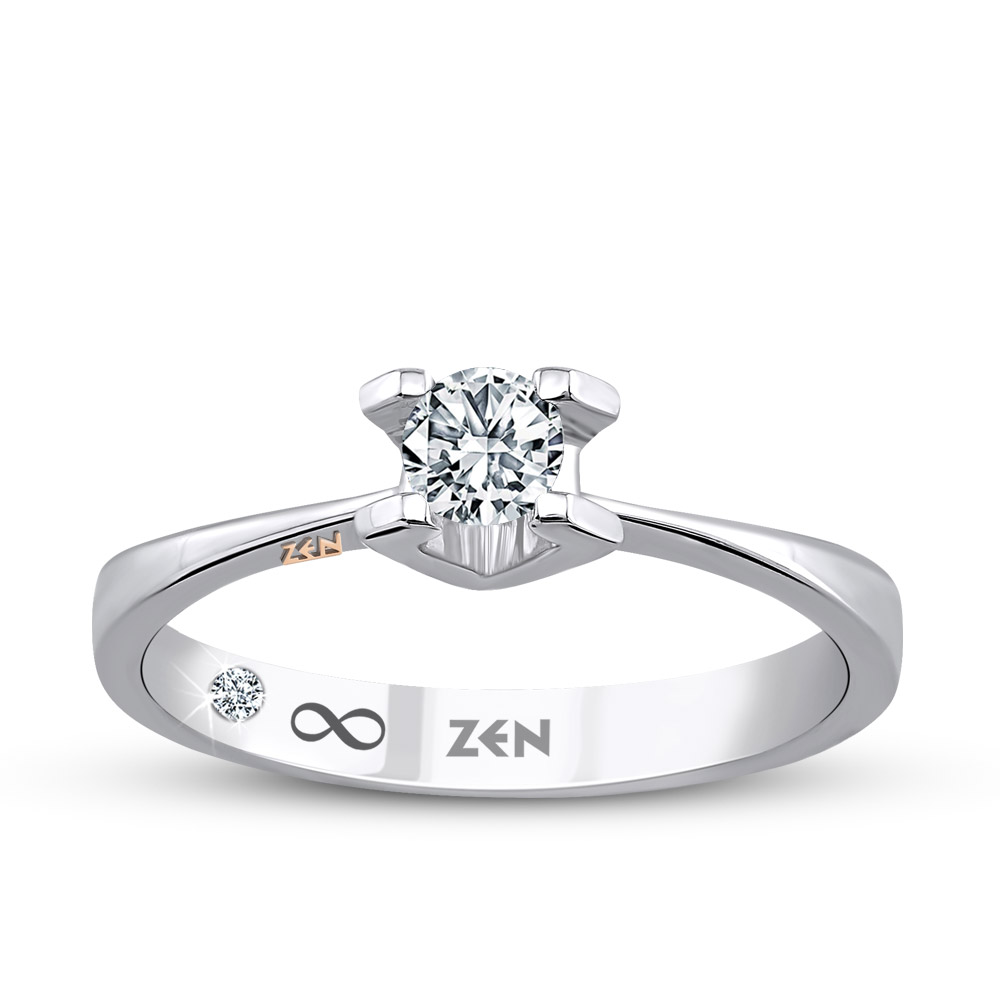 0,16 Karat Forevermark Tektaş Pırlanta Yüzük
