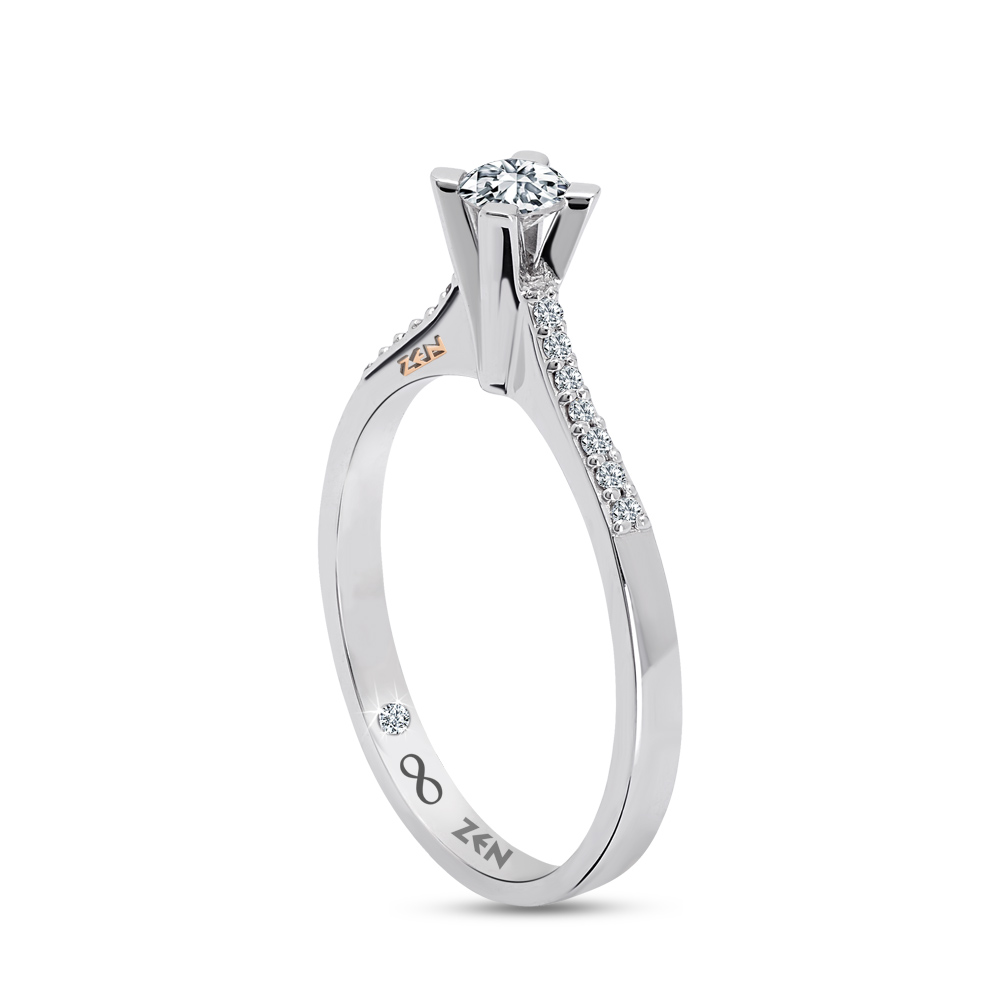 0,38 Karat Forevermark Tektaş Pırlanta Yüzük