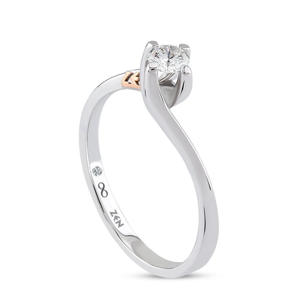 0,16 Karat Forevermark Tektaş Pırlanta Yüzük
