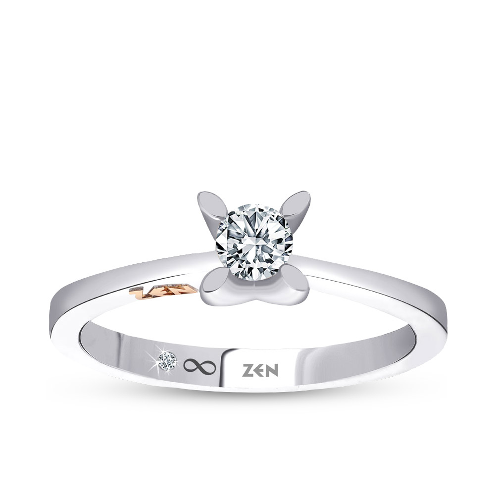 0,22 Karat Forevermark Tektaş Pırlanta Yüzük