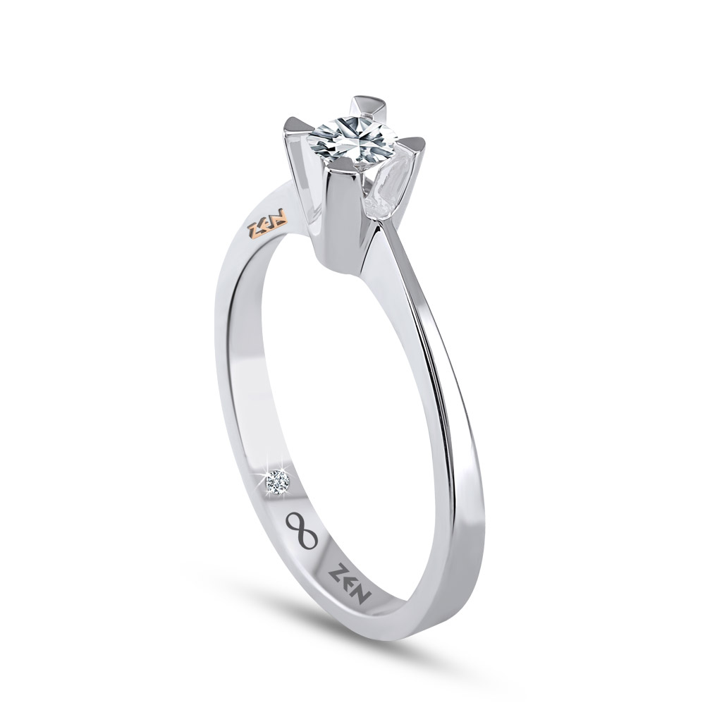0,30 Karat Forevermark Tektaş Pırlanta Yüzük