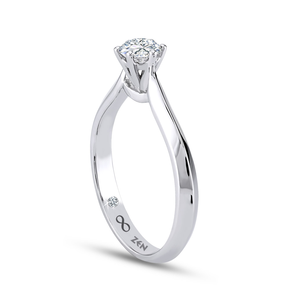 0,30 Karat Tiara Forevermark Tektaş Pırlanta Yüzük