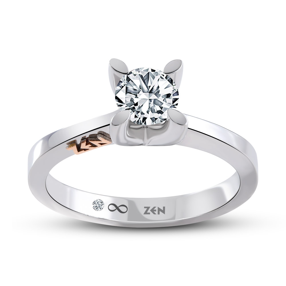 0,50 Karat Forevermark Tektaş Pırlanta Yüzük